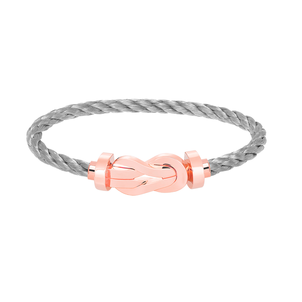 [Luxery]CHANCE LARGE 8 FIGURE BUCKLE NO DIAMOND BRACELET ROSE GOLD