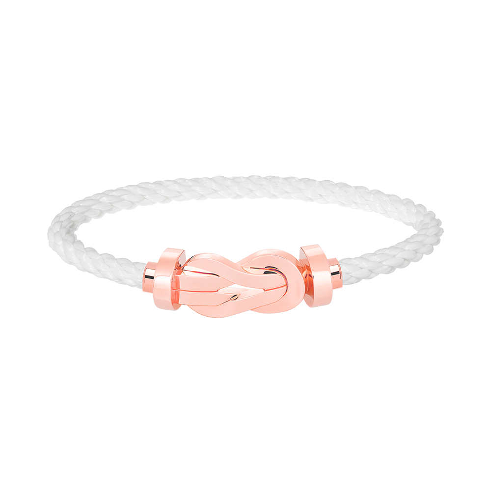 [Luxery]CHANCE LARGE 8 FIGURE BUCKLE NO DIAMOND BRACELET ROSE GOLD
