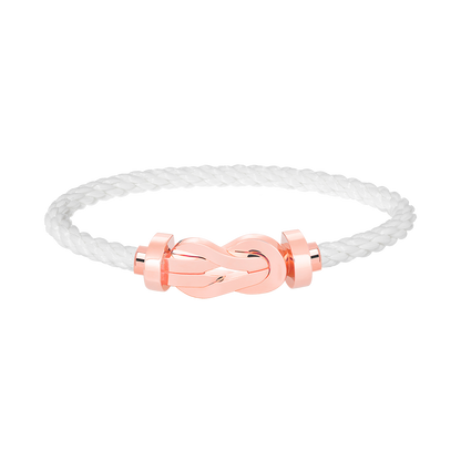 [Luxery]CHANCE LARGE 8 FIGURE BUCKLE NO DIAMOND BRACELET ROSE GOLD