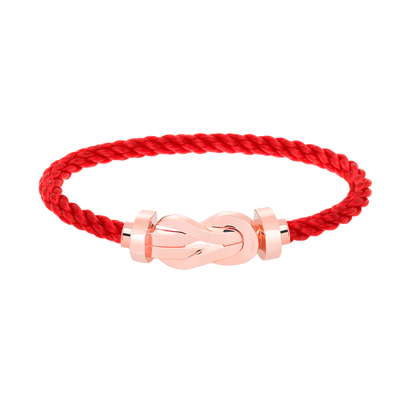 [Luxery]CHANCE LARGE 8 FIGURE BUCKLE NO DIAMOND BRACELET ROSE GOLD