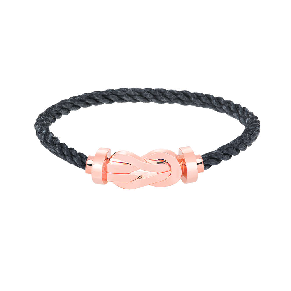 [Luxery]CHANCE LARGE 8 FIGURE BUCKLE NO DIAMOND BRACELET ROSE GOLD