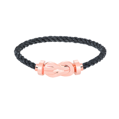 [Luxery]CHANCE LARGE 8 FIGURE BUCKLE NO DIAMOND BRACELET ROSE GOLD