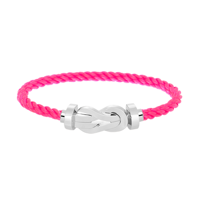 [Luxery]CHANCE LARGE 8 FIGURE BUCKLE NO DIAMOND BRACELET SILVER
