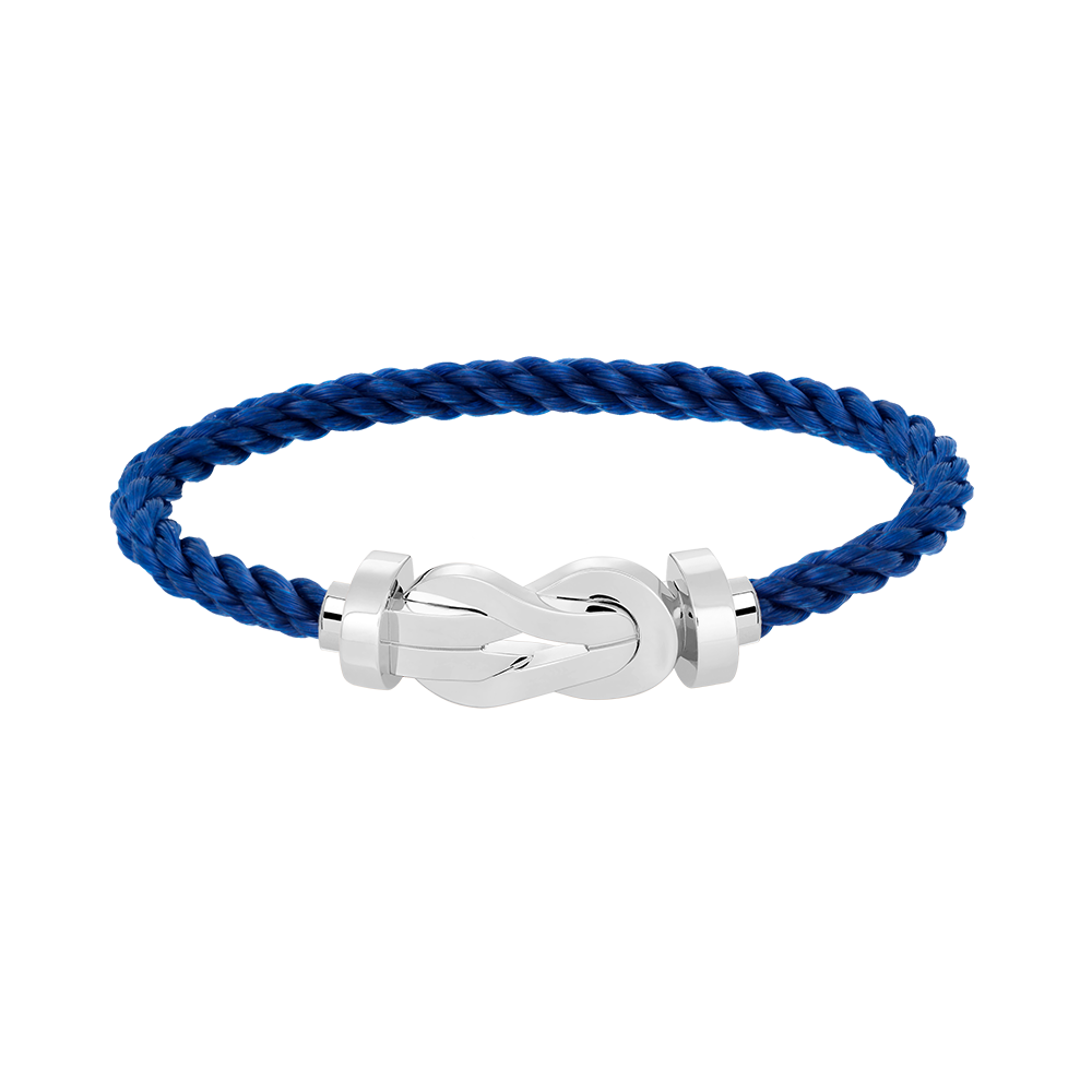 [Luxery]CHANCE LARGE 8 FIGURE BUCKLE NO DIAMOND BRACELET SILVER