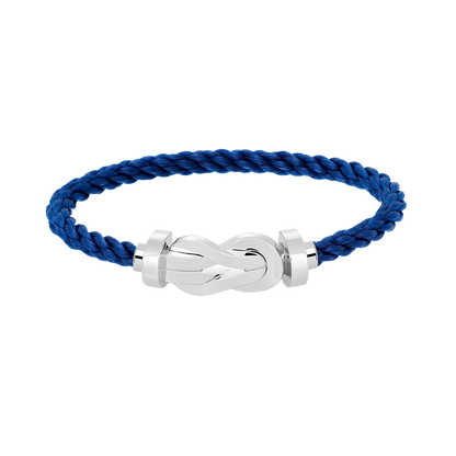 [Luxery]CHANCE LARGE 8 FIGURE BUCKLE NO DIAMOND BRACELET SILVER