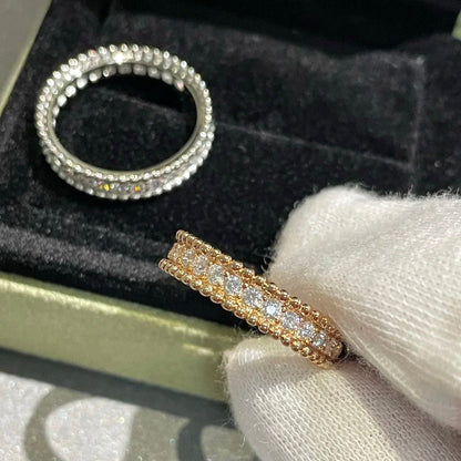 [Luxery]PERLEE DIAMOND ROSE GOLD RING