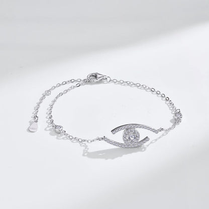 [Luxery]Demo Eye Pave-Set Diamond Bracelet