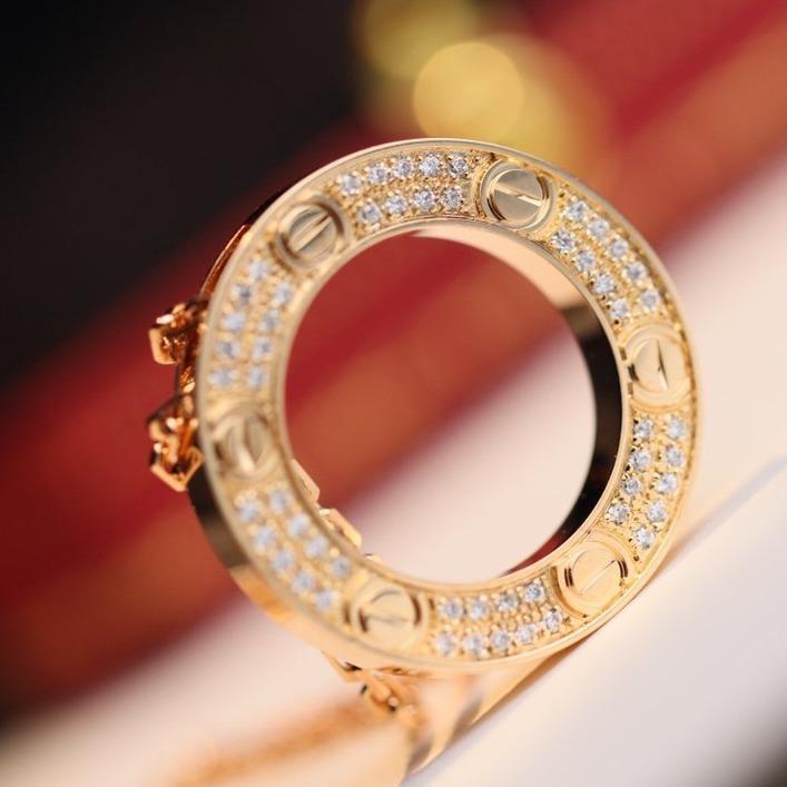 [Luxery]LOVE NECKLACE ADJUSTABLE ROSE GOLD