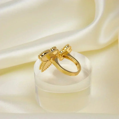[Luxery]LUCKY BETWEEN THE FINGER RING