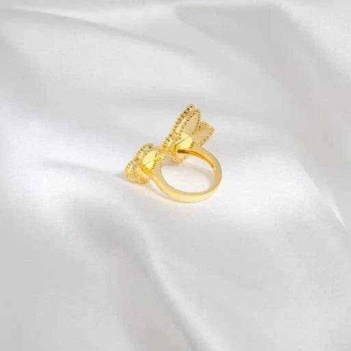 [Luxery]LUCKY BETWEEN THE FINGER RING