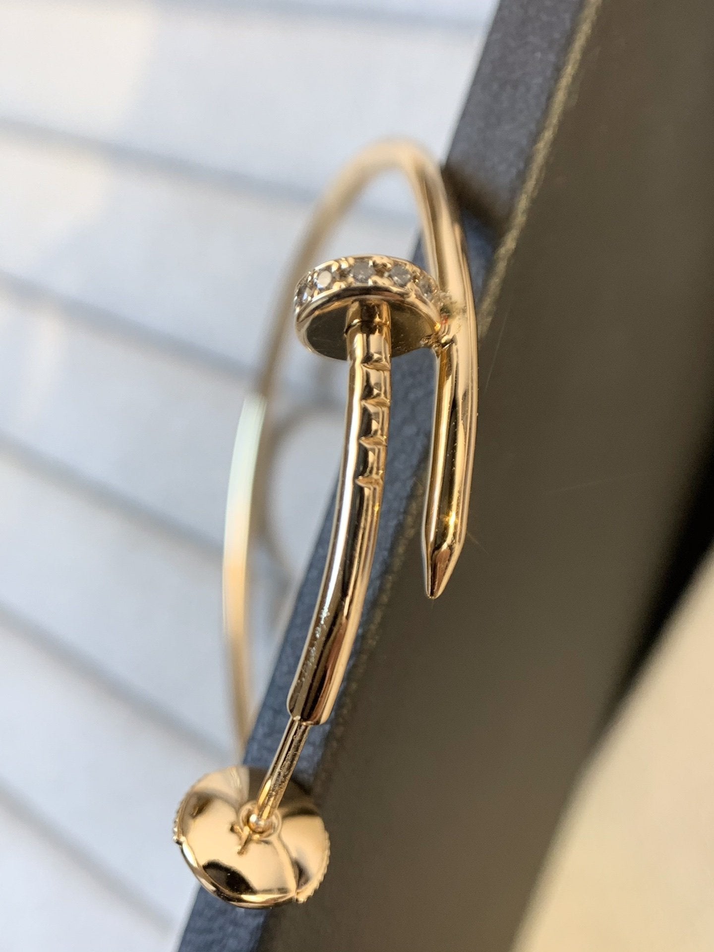 [Luxery]JUSTE EARRINGS GOLD DIAMONDS 1.8MM