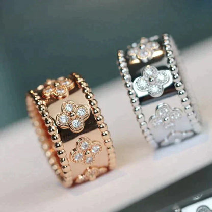 [Luxery]CLOVER KALEIDOSCOPE RING 10MM