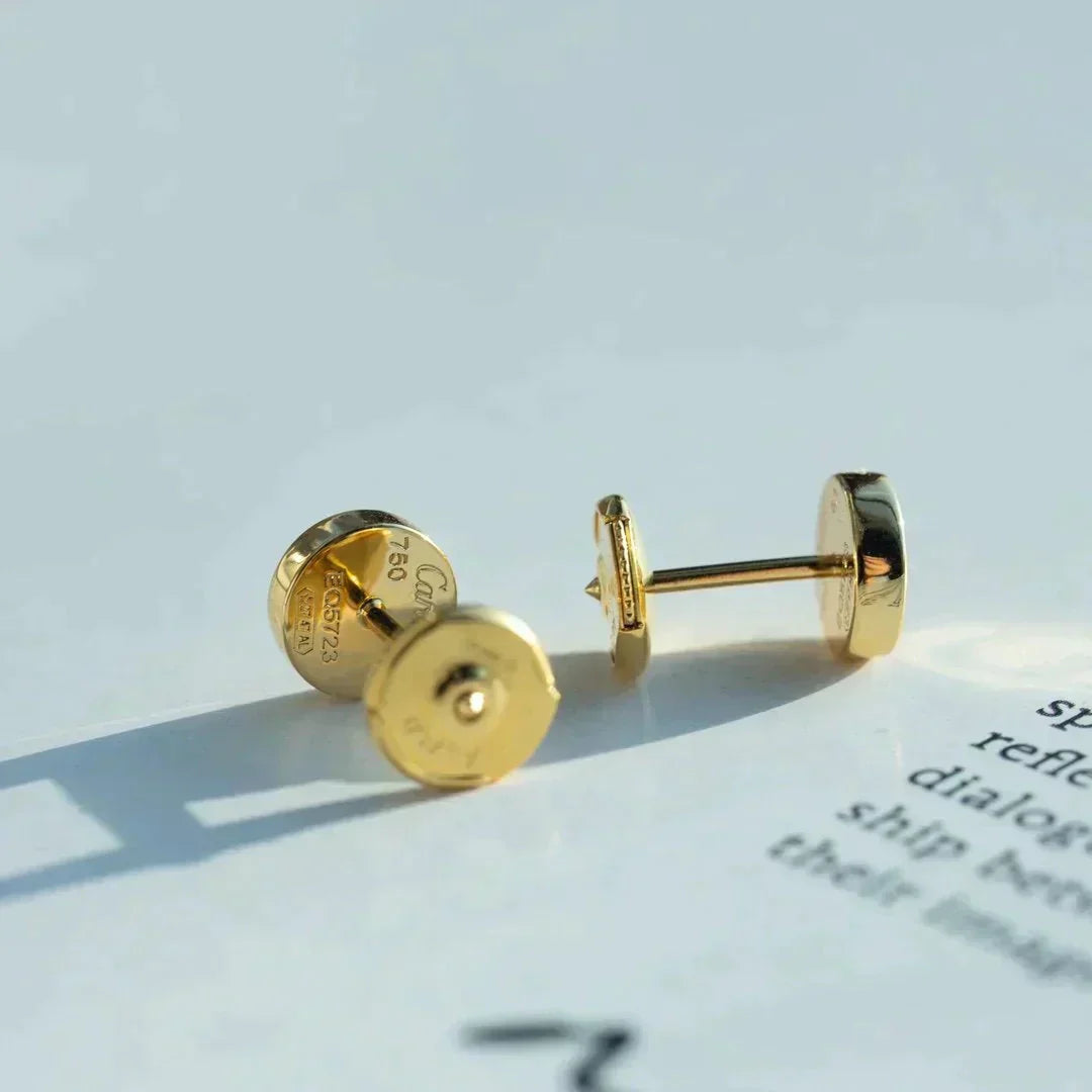 [Luxery]LOVE EARRINGS GOLD 10MM