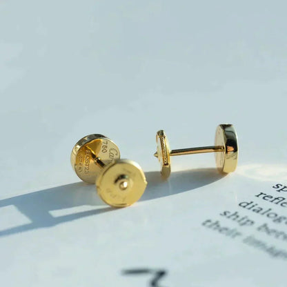 [Luxery]LOVE EARRINGS GOLD 10MM