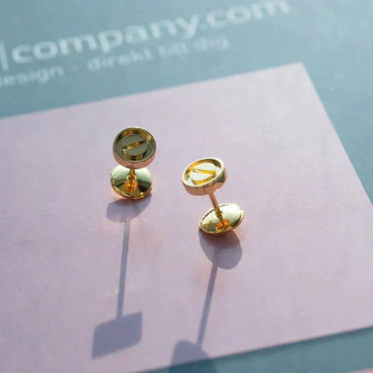 [Luxery]LOVE EARRINGS GOLD 10MM