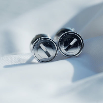 [Luxery]LOVE EARRINGS SILVER 10MM