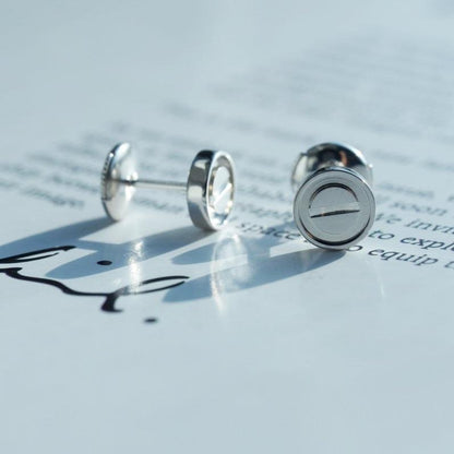 [Luxery]LOVE EARRINGS SILVER 10MM