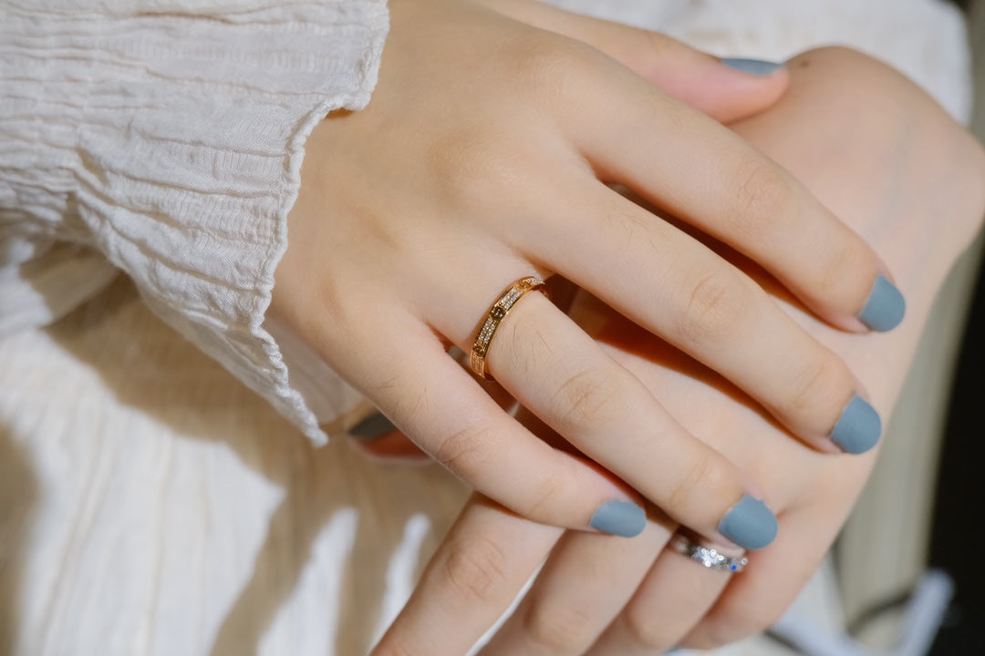 [Luxery]LOVE RING 2.65MM DIAMOND