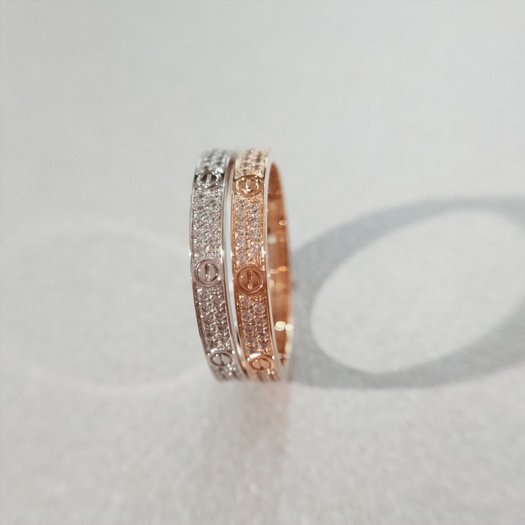[Luxery]LOVE RING 2.65MM DIAMOND