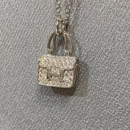[Luxery]CONSTANCE PEDANT DIAMOND NECKLACE