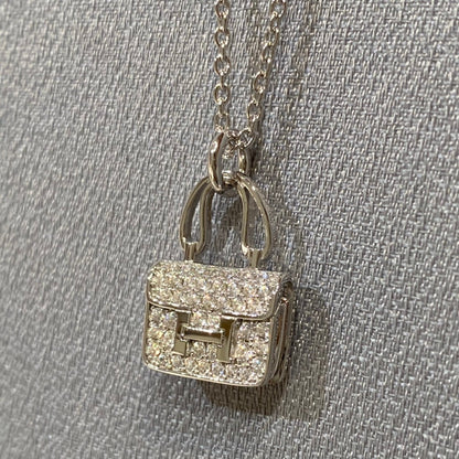 [Luxery]CONSTANCE PEDANT DIAMOND NECKLACE