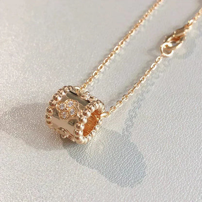 [Luxery]PERLEE PEDANT NECKLACE GOLD / ROSE GOLD