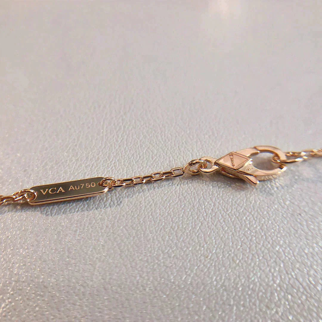 [Luxery]PERLEE PEDANT NECKLACE GOLD / ROSE GOLD