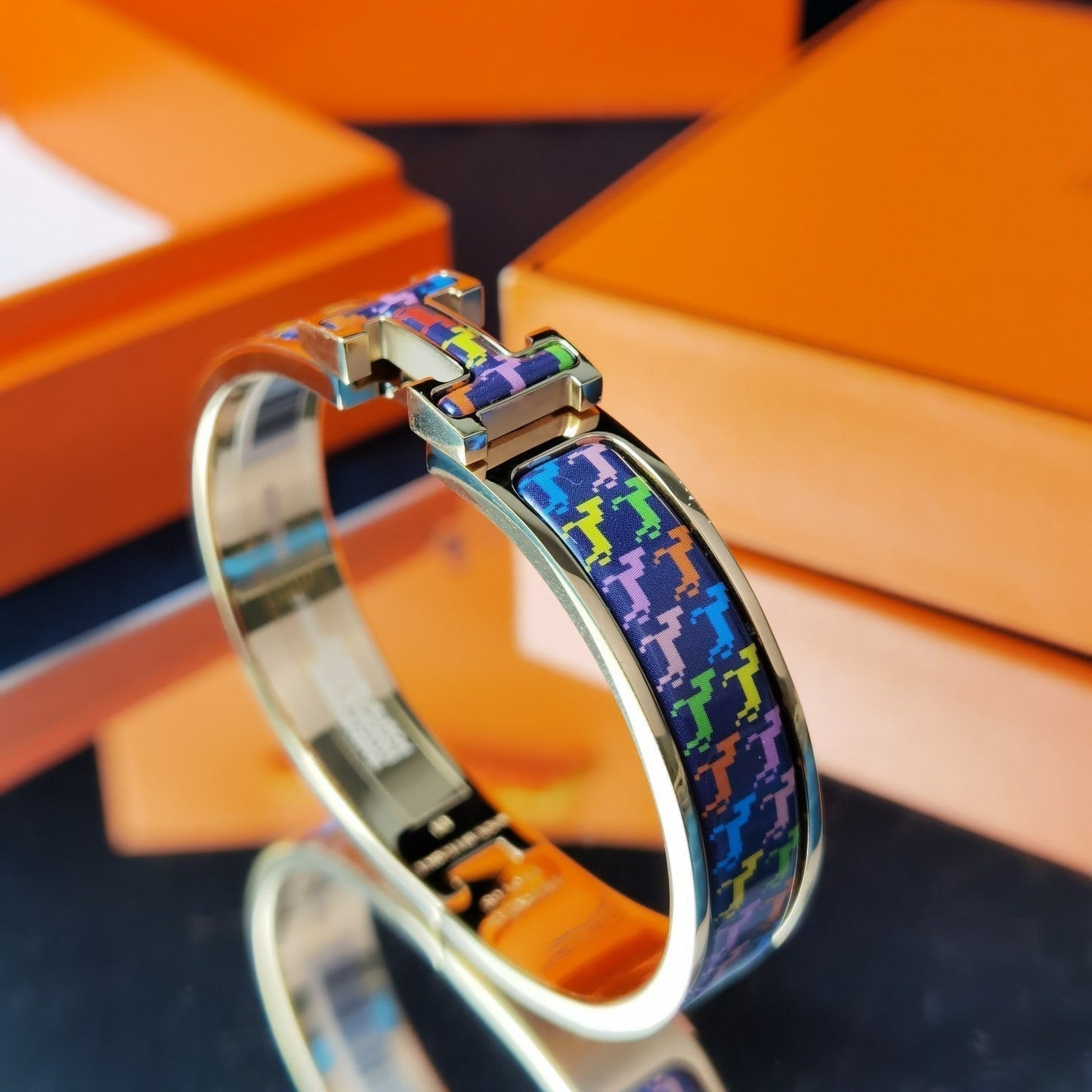 [Luxery]H HORSE BRACELET 12MM