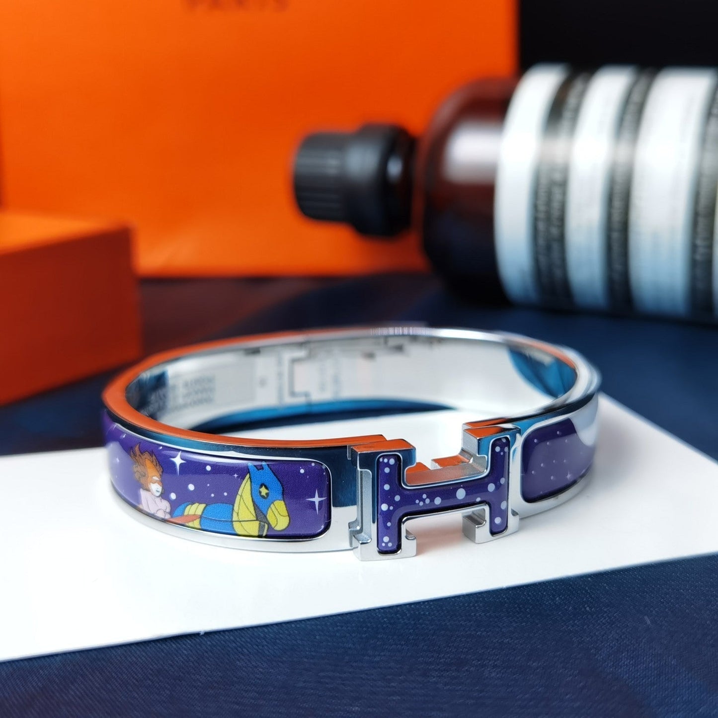 [Luxery]H STAR AND MOON BRACELET 12MM