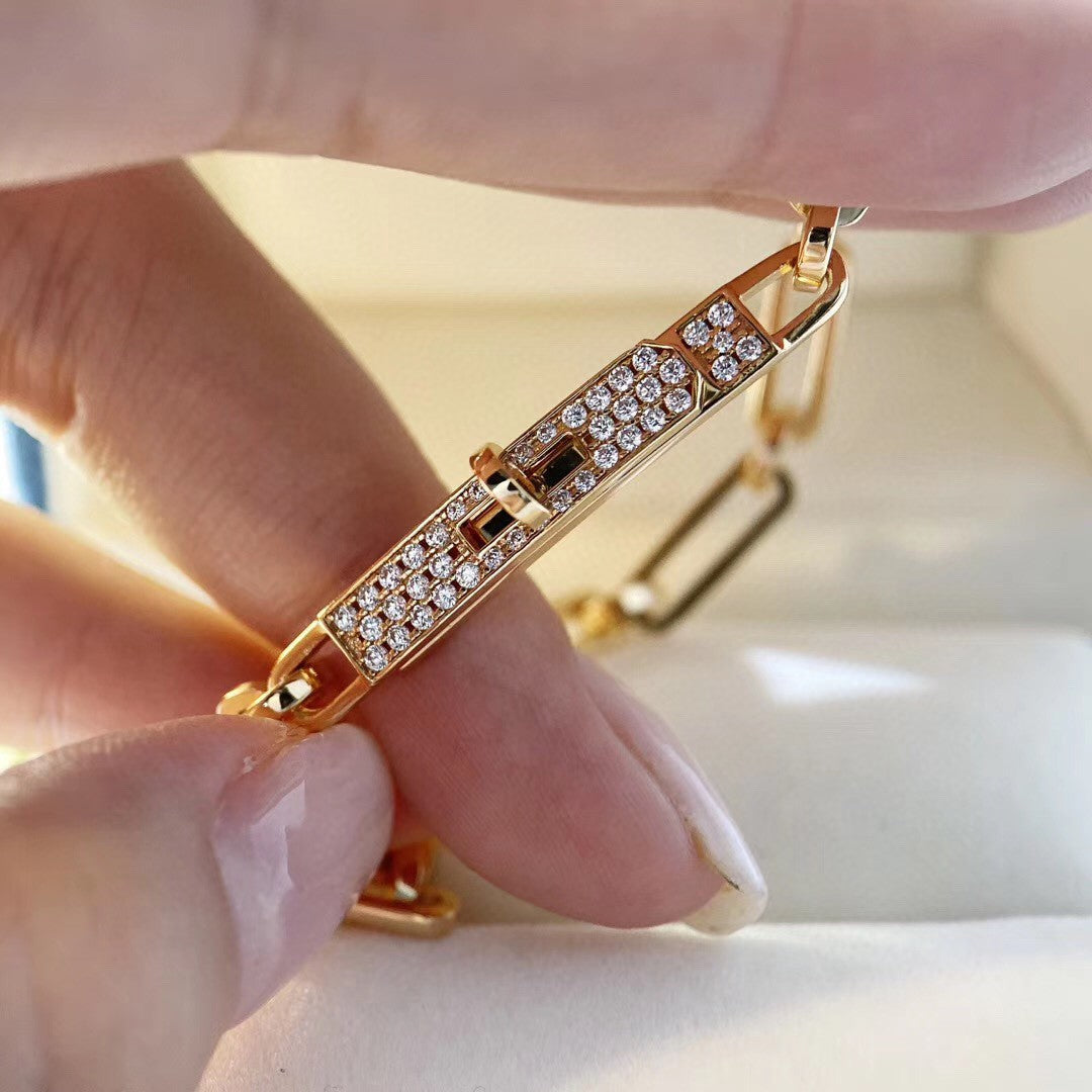 [Luxery]CHAINE BRACELET SMALL MODEL DIAMOND