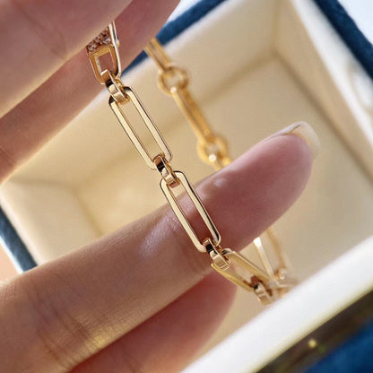 [Luxery]CHAINE BRACELET SMALL MODEL DIAMOND