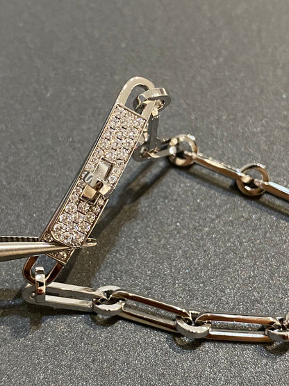 [Luxery]CHAINE BRACELET SMALL MODEL DIAMOND
