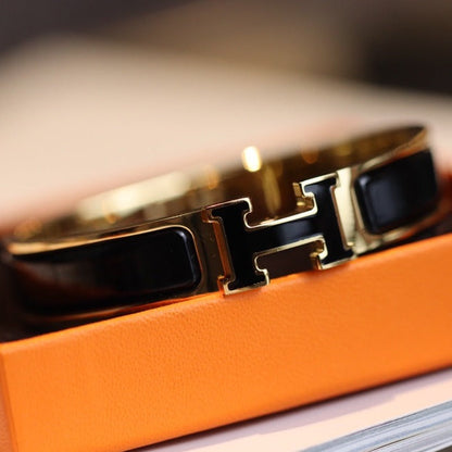 [Luxery]H BRACELET 12MM GOLD