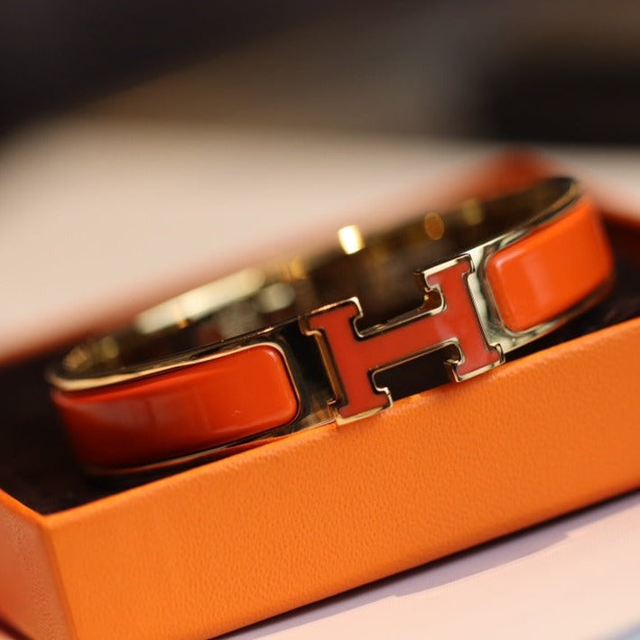 [Luxery]H BRACELET 12MM GOLD