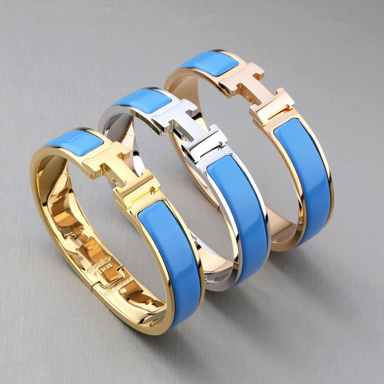 [Luxery]H BRACELET TURQUOISE 12MM