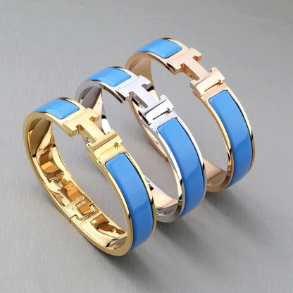 [Luxery]H BRACELET TURQUOISE 12MM