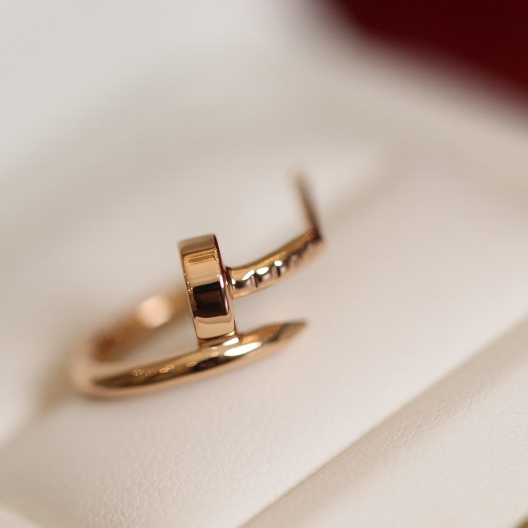 [Luxery]JUSTE EARRINGS PINK GOLD