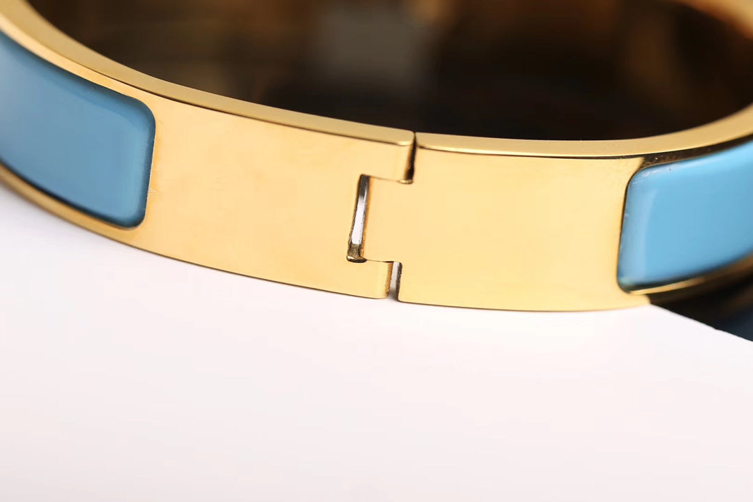 [Luxery]H CLOUD BLUE BRACELET GOLD DIAMOND