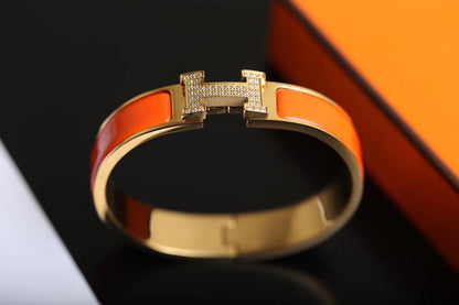 [Luxery]H BRACELET GOLD DIAMOND