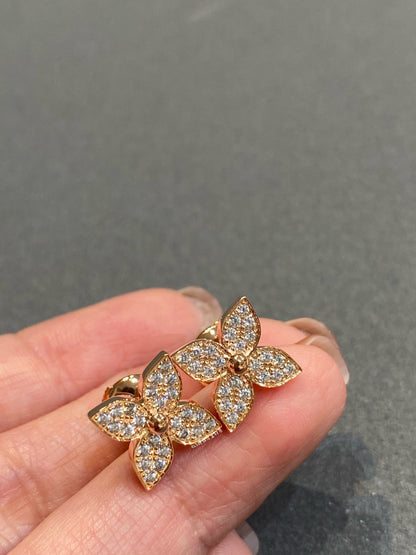 [Luxery]STAR DIAMOND EARRINGS