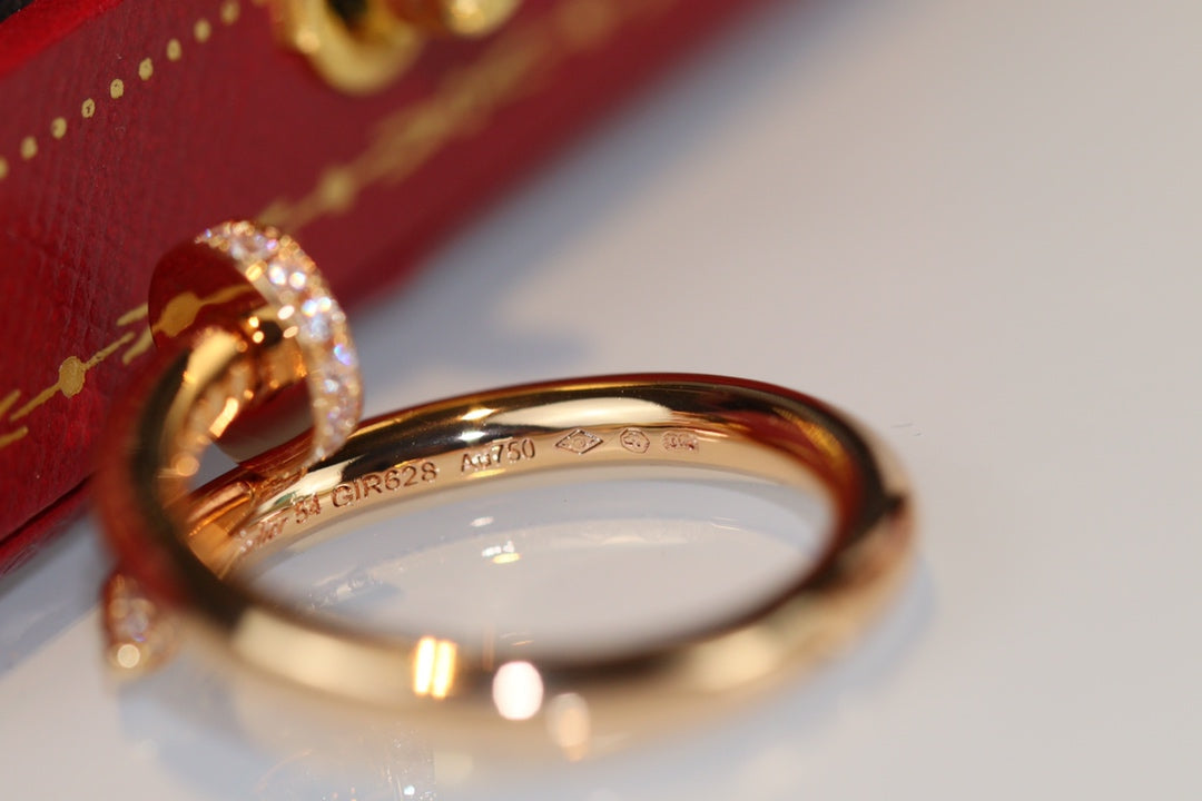 [Luxery]JUSTE RING 2.65MM GOLD DIAMOND