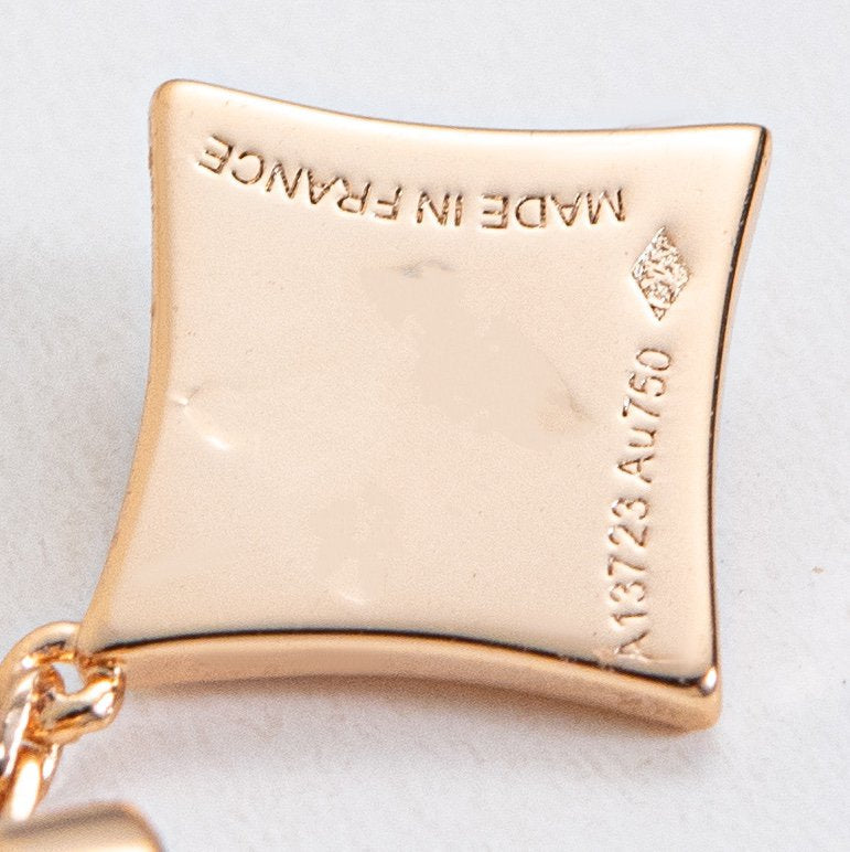 [Luxery]STAR DIAMONDS EARRINGS GOLD