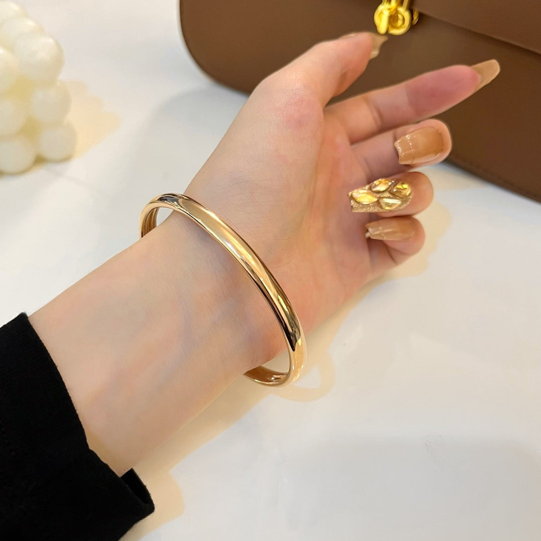 [Luxery]PANTHERE GOLD DIAMOND OPEN BRACELET
