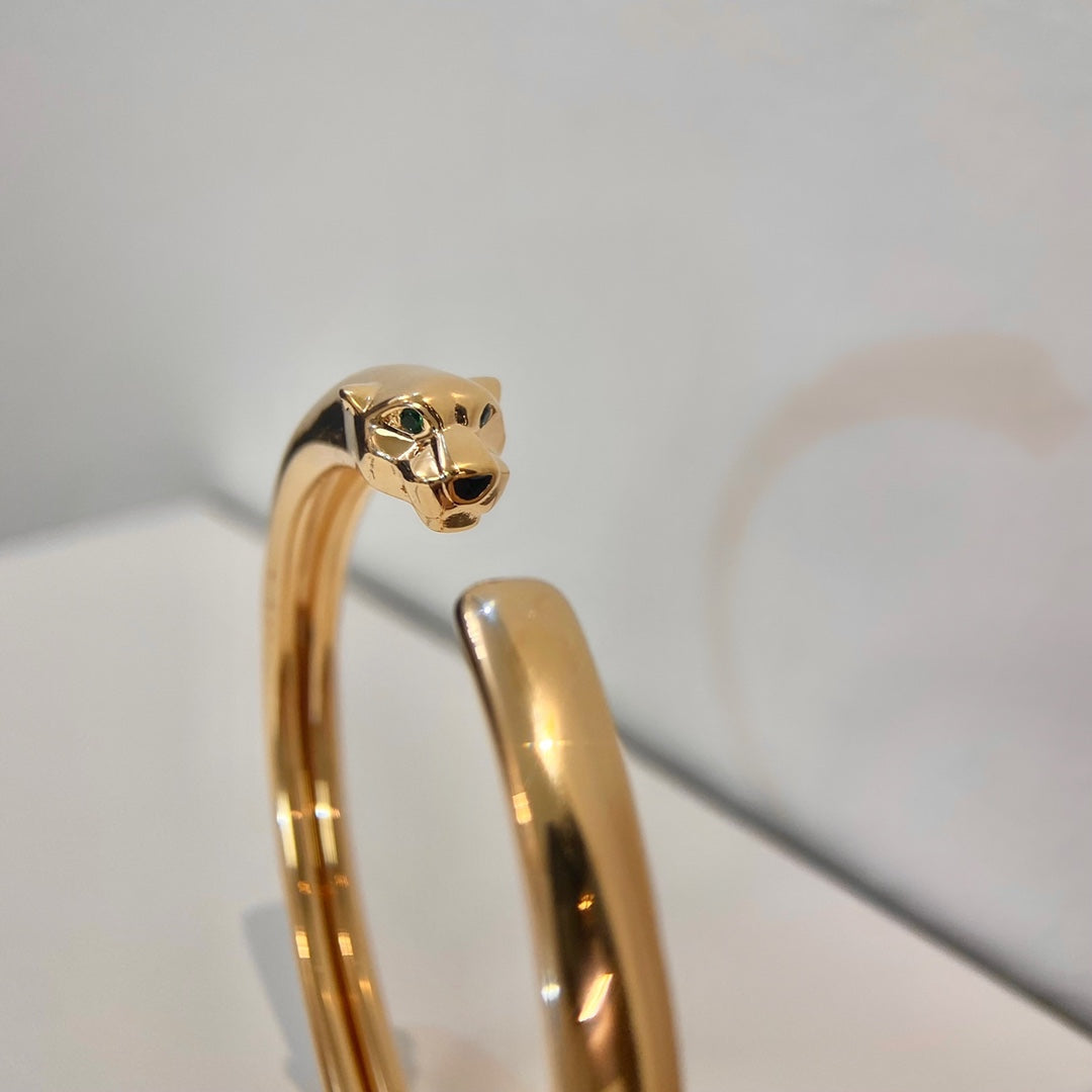 [Luxery]PANTHERE GOLD OPEN BRACELET
