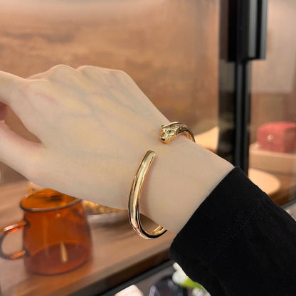 [Luxery]PANTHERE GOLD OPEN BRACELET