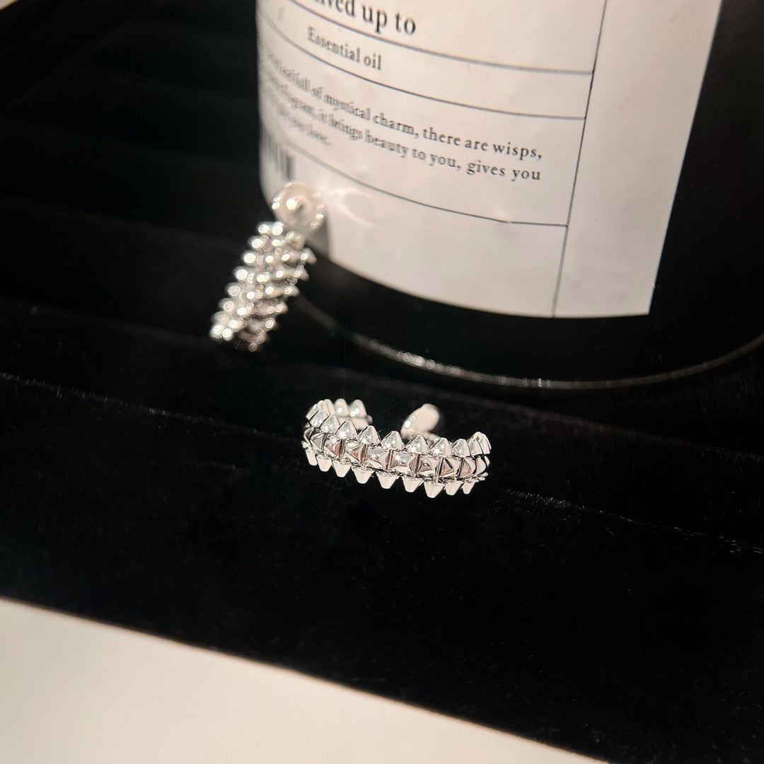 [Luxery]CLASH EARRINGS