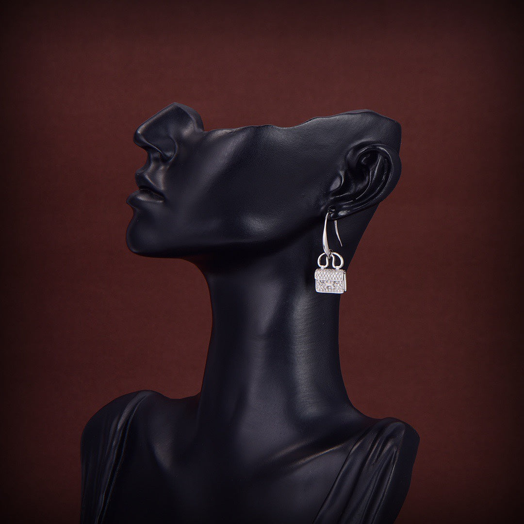 [Luxery]KELLY DIAMOND EARRINGS