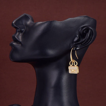 [Luxery]KELLY DIAMOND EARRINGS