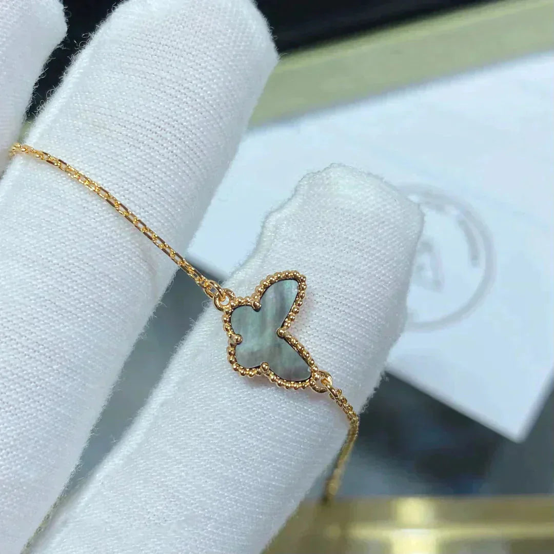 [Luxery]BUTTERFLY DARK MOP BUTTERFLY BRACELET