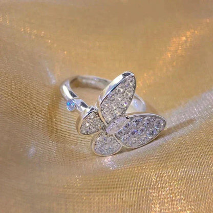 [Luxery]BUTTERFLY DIAMOND RING